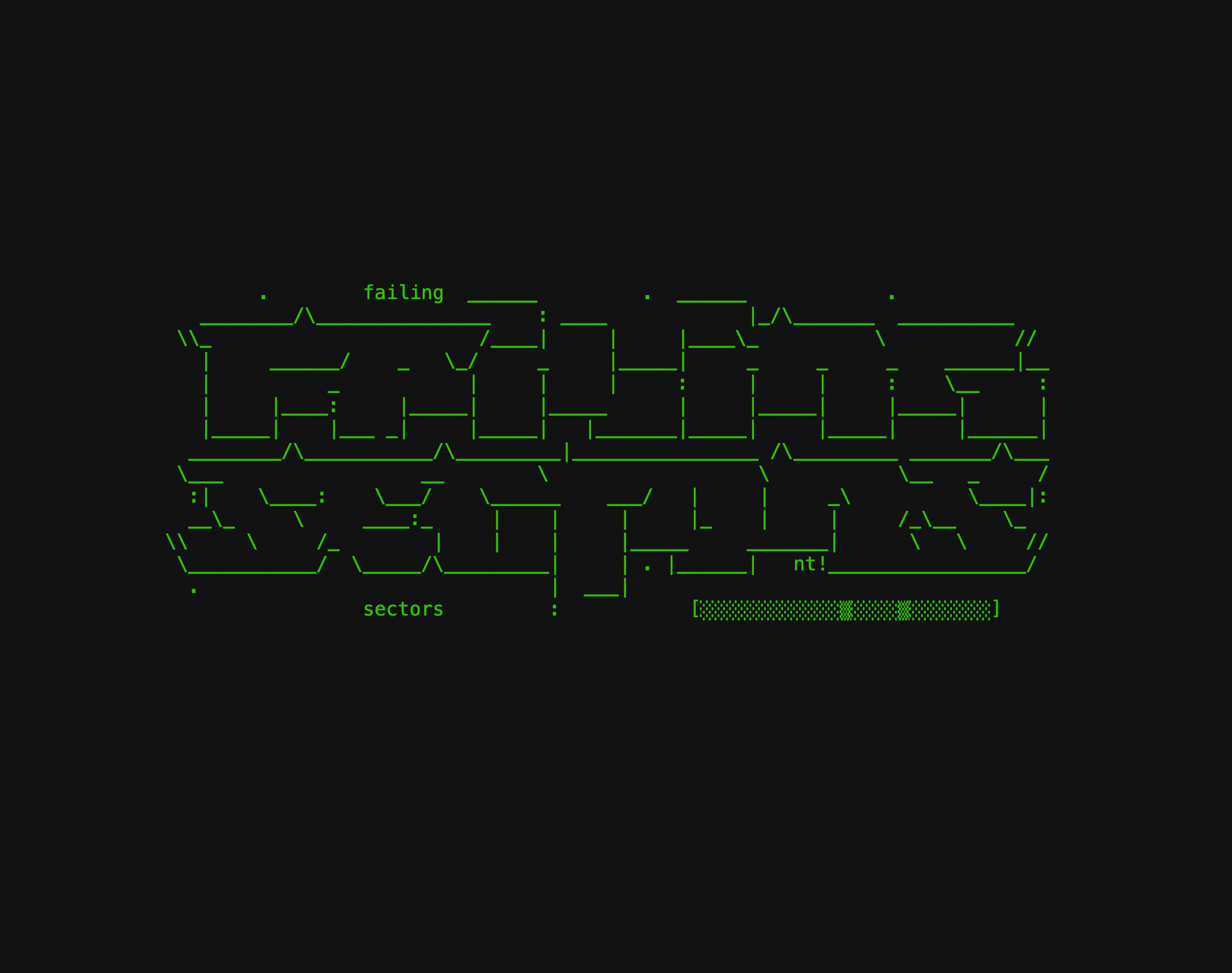 Ascii art. - ericslog